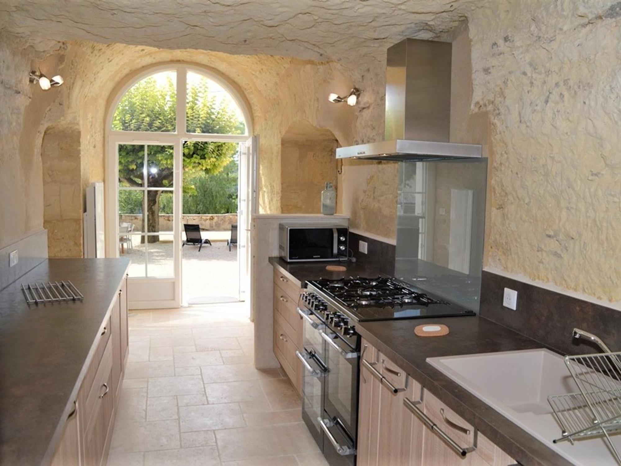 Maison Troglodyte Elegante Avec Spa, Salle De Jeux Et Jardin Clos A Vouvray - Fr-1-381-87 Εξωτερικό φωτογραφία